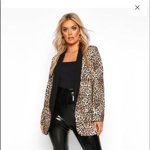 Cheetah Print Jacket from Boohoo